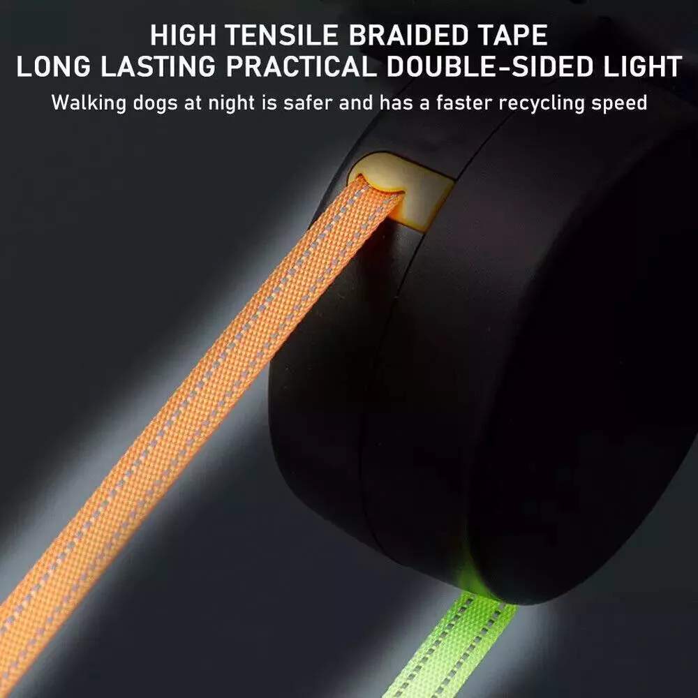 Revolutionary Dual Pet Leash: Retractable, Reflective, and Tangle-Free 360° Swivel Design for Effortless Dog Walking