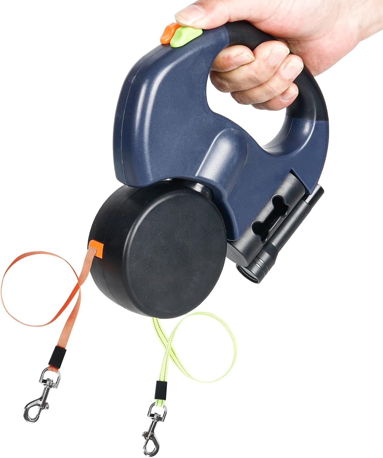 Revolutionary Dual Pet Leash: Retractable, Reflective, and Tangle-Free 360° Swivel Design for Effortless Dog Walking