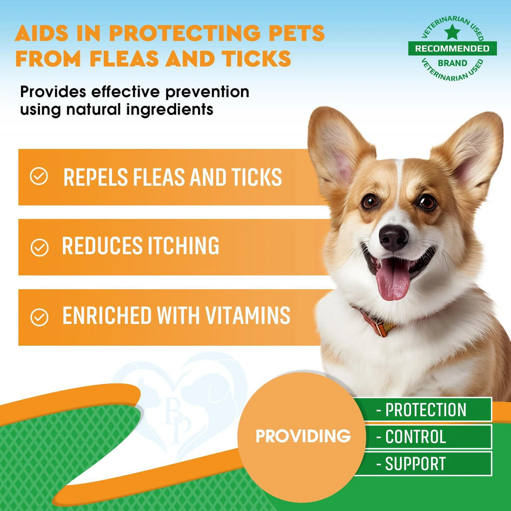 Oral Flea & Tick Drops for Dogs & Cats Multivitamin All Sizes